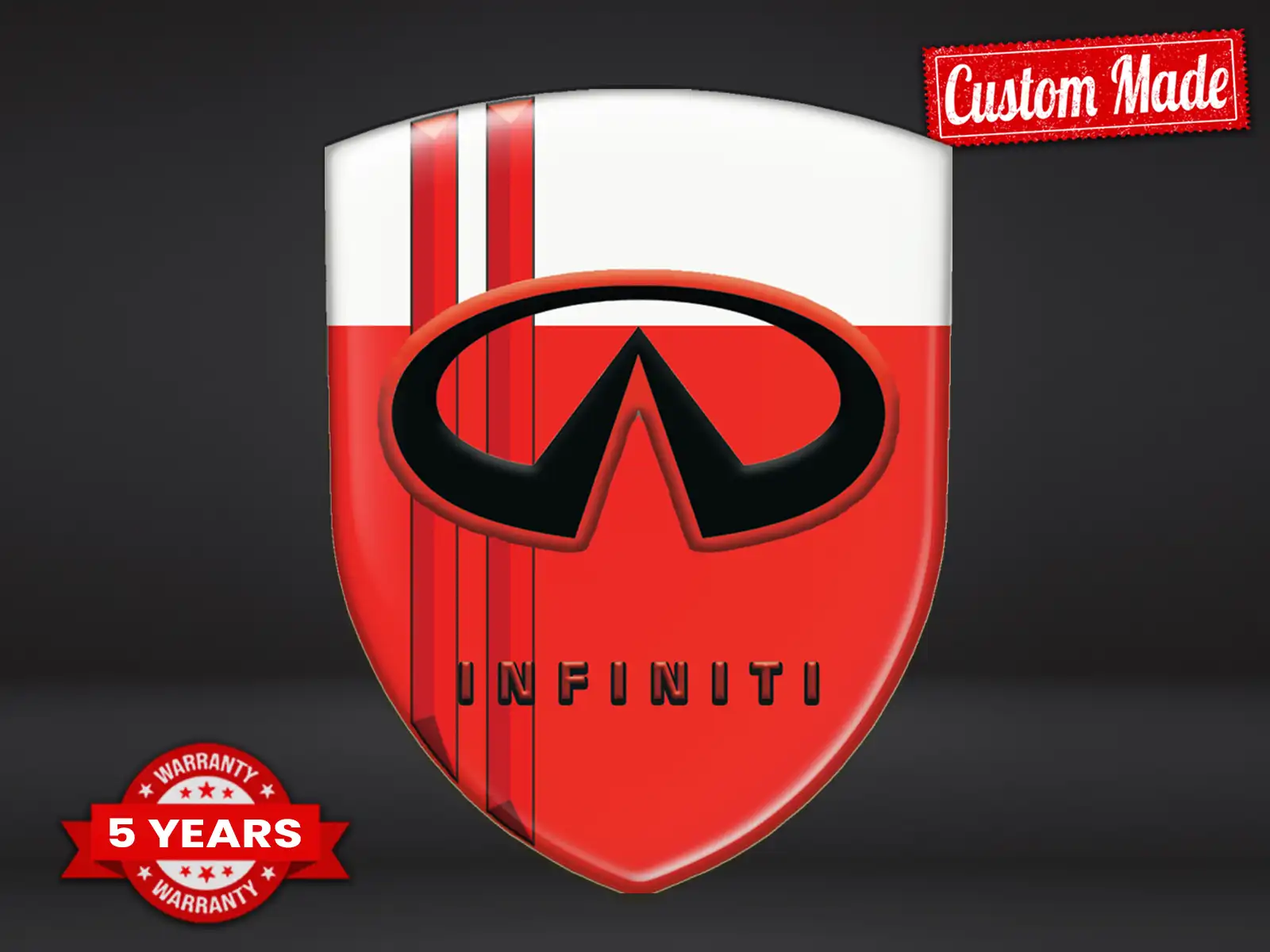 Infiniti Adesivi Silicone Auto Design Max Chic Durevoli Pro